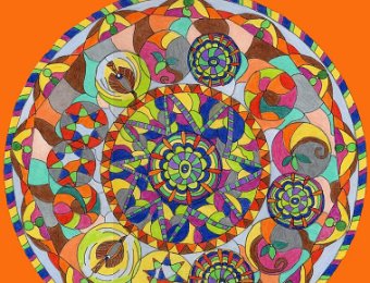 Bloemen mandala